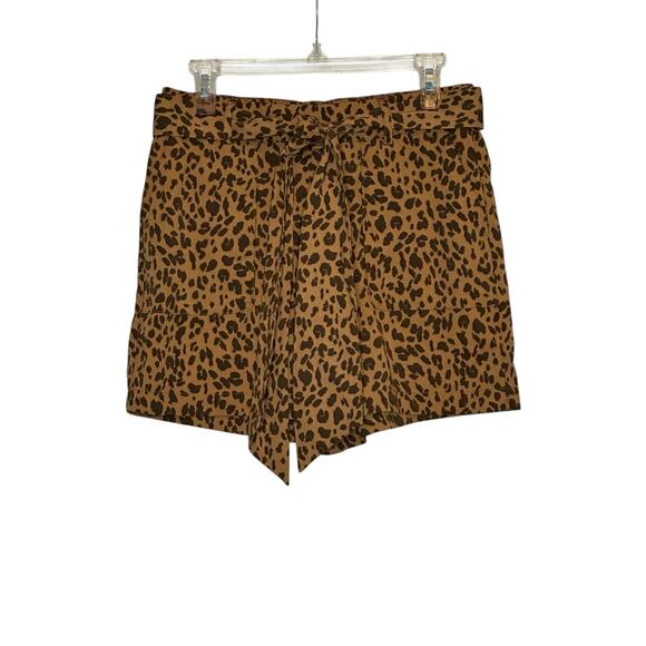 A new day animal print belted shorts size Medium - Picture 8 of 12
